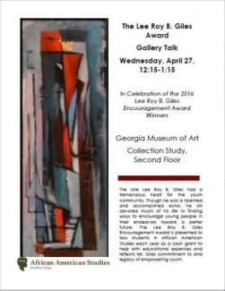 Giles Award Flyer