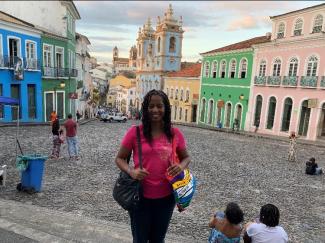 Dr. Lesley Feracho in Brazil 