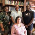 AFAM students with Director, Dr. Carolyn Jones Medine